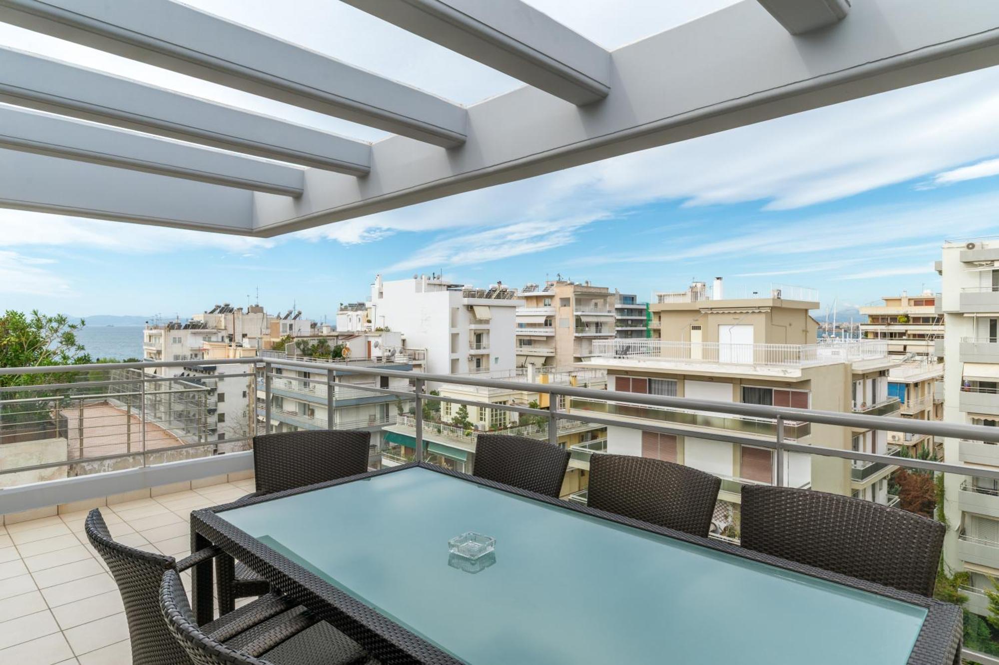 Elvita Athens Sea View Maisonette Buitenkant foto