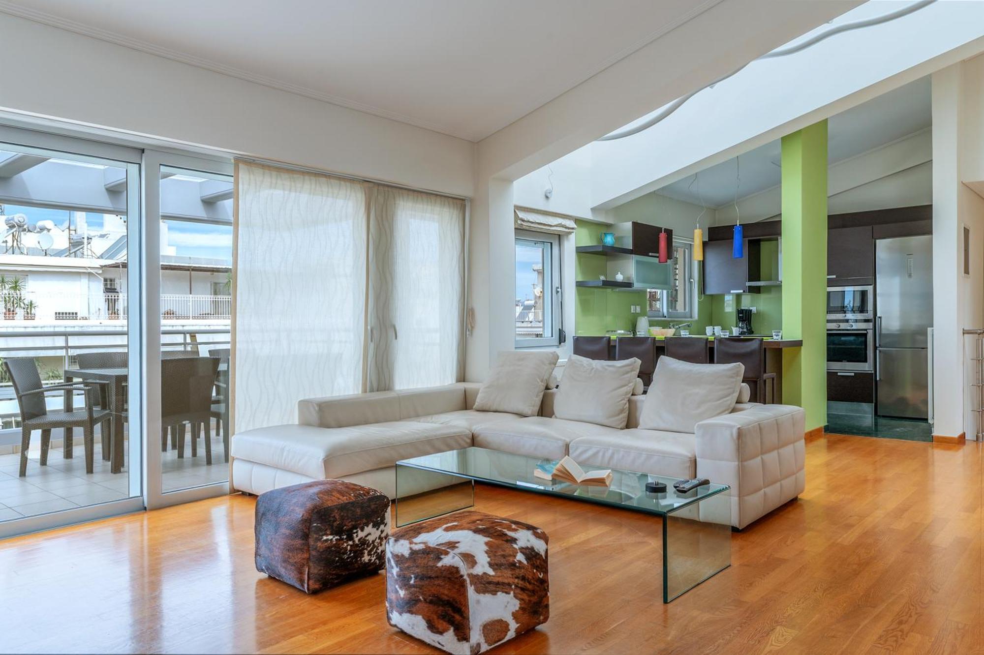 Elvita Athens Sea View Maisonette Buitenkant foto