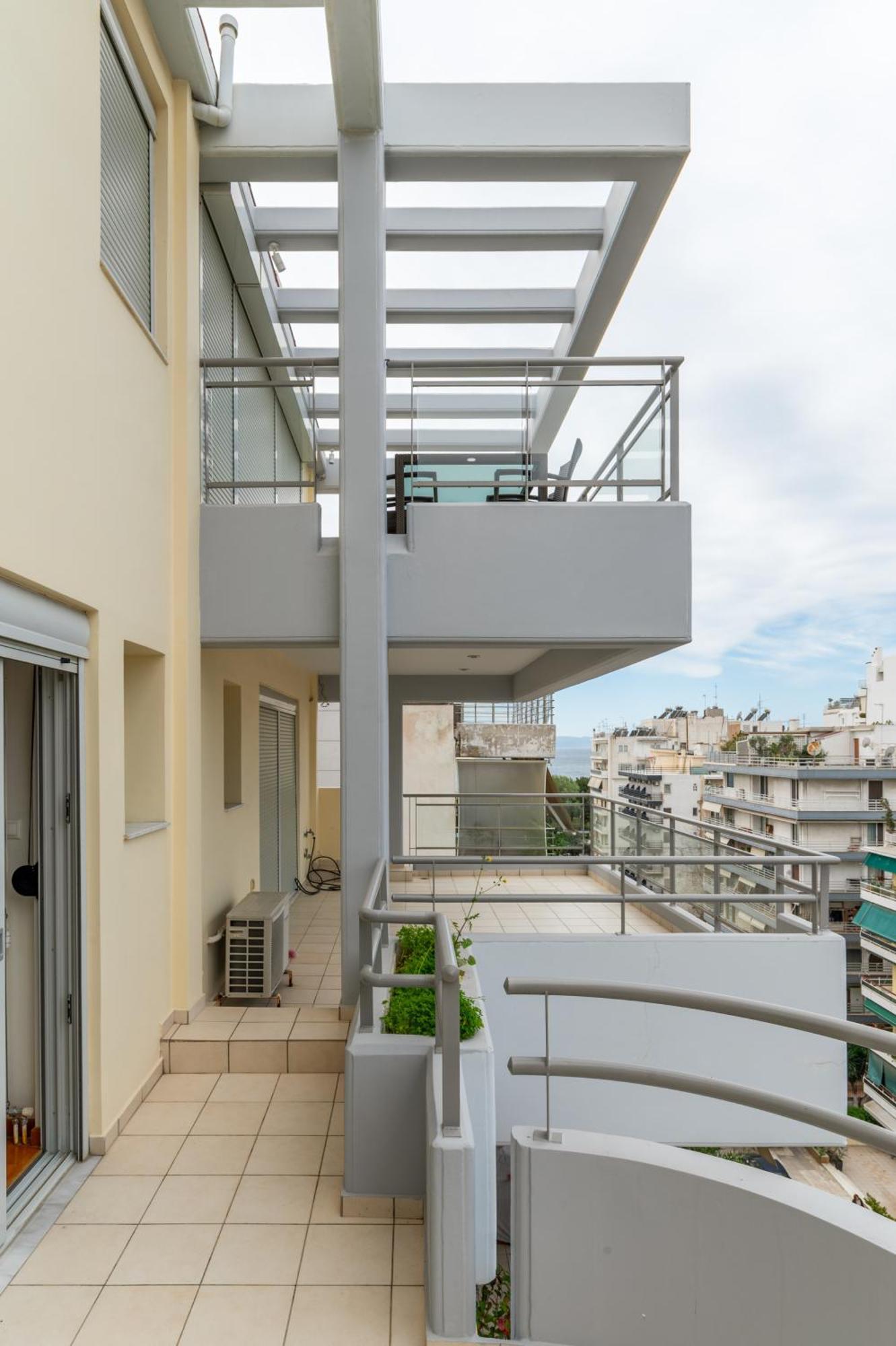 Elvita Athens Sea View Maisonette Buitenkant foto